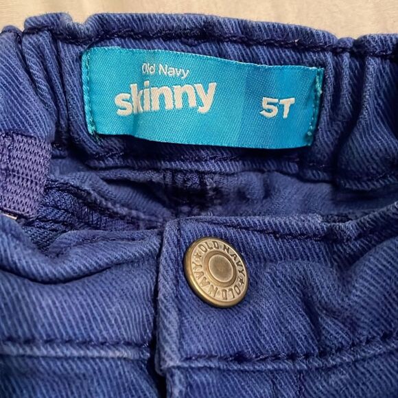 SOLD Denim Jean Lot of 4 Kids Size 5 - 5T GAP Old Navy Place Crazy 8 - Picture 12 of 14